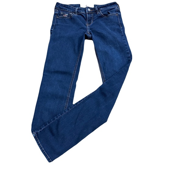 Hollister Dark Blue Women's Jeans - Picture 1 of 6
